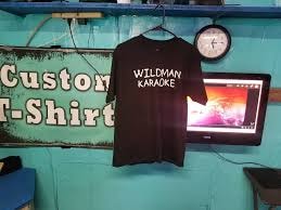 Wildman Show official merchandise — T-shirts and branded apparel